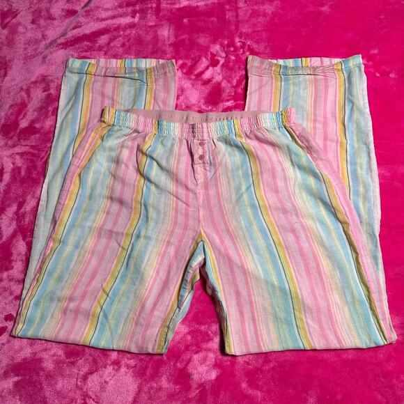 Y2K Vintage PINK 2003 Pajama Pants - Picture 2 of 6
